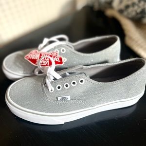 Vans Authentic Silver Glitter